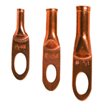 INSTALL BAY UNINSULATED RING TERMINALS 4 GAUGE 1/4" 25 PACK (CUR414)
