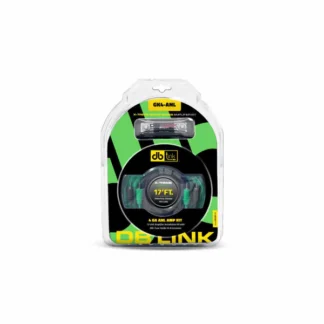 DB LINK 4 GAUGE GREEN XTREME AMP KIT (GK4ANL)