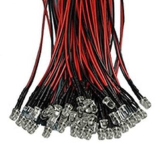 LED LIGHTS FOR METERS & RADIOS 5MM GREEN (LED5G)