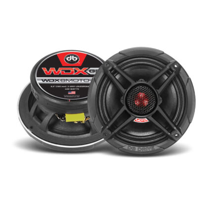 DB DRIVE GEN 2 400 WATT MOTORCYCLE SPEAKERS (WDX6MOTOG2)