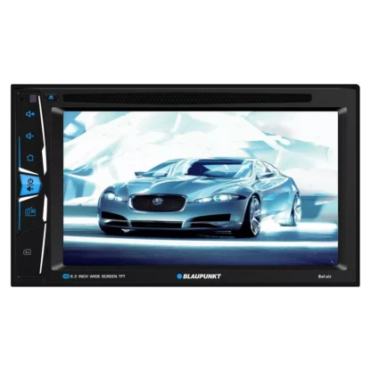 BLAUPUNKT 6.2" DOUBLE DIN TOUCHSCREEN DVD RECEIVER W/BT USB MIRROR LINK (BELAIR)