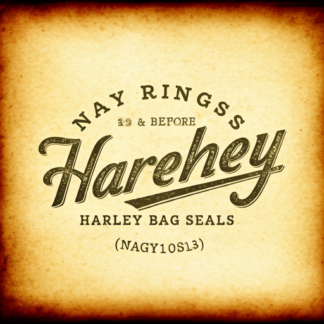 NAGY RINGS 13 & BEFORE HARLEY BAG SEALS (NAGY10S13)