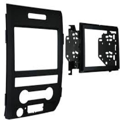 METRA FORD F-150 2009-UP DDIN FOR SINGLE VENT CLIMATE-SOFT BLACK FINISH (95-5820B)