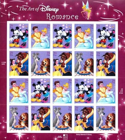 Stamp Collection Walt Disney Romance